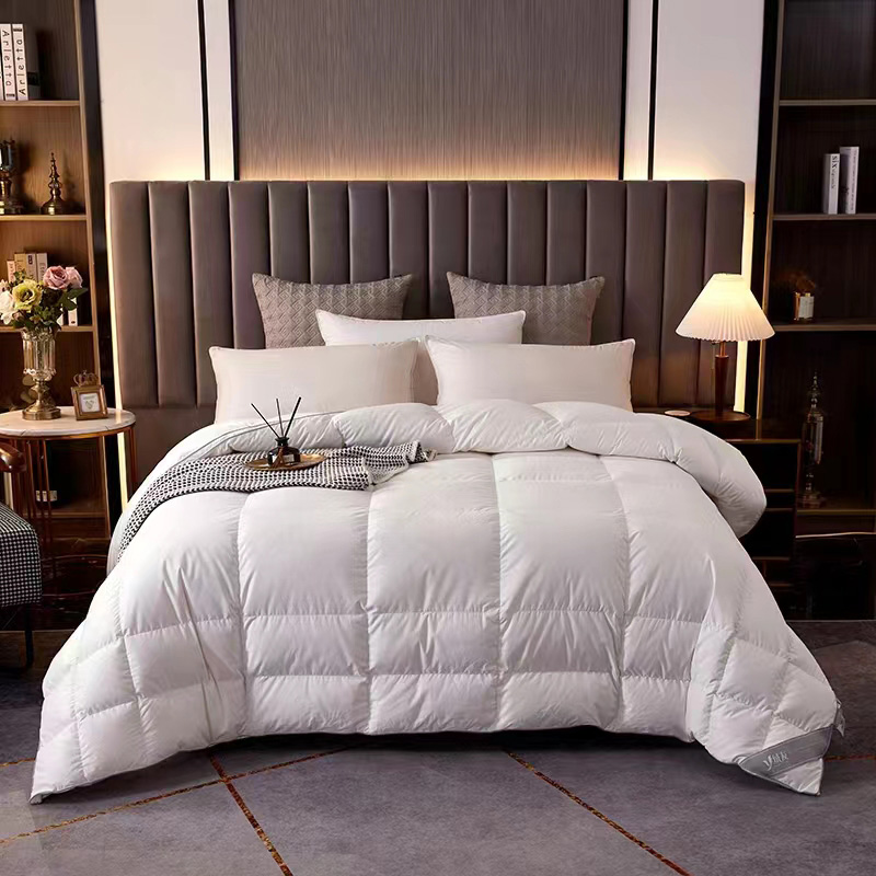 Duvet,Hotel Quilt,Quilted Quilt,All Season Comforter Duvet,100% Polyester Filling Summer Quilt for Bedroom, White Summer Blanket