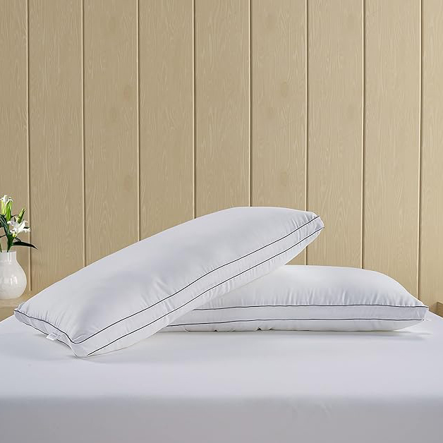 New Design Goose Feathers And Down Pillow for Sleeping Gusseted Bed Hotel Collection Pillows