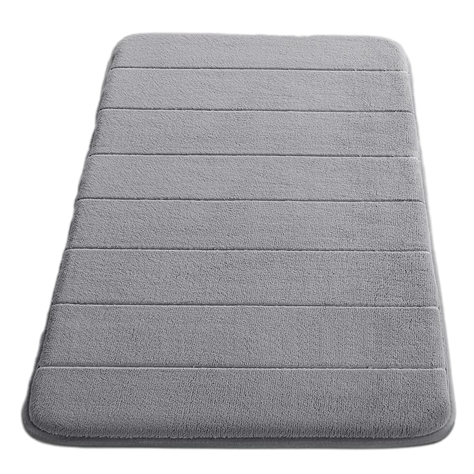 Hot Sale Soft Memory Foam Shower Bathroom Floor Mat Rugs Quick Dry Absorbent Non Slip Custom Sutera Stone Bath Mat