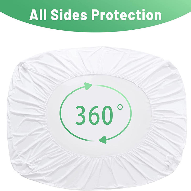 Mattress Protector Terry towel Premium Hypoallergenic 100% Waterproof Mattress Cover Protector