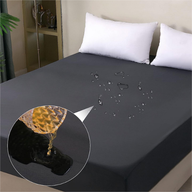 Stretch Queen Size Fitted Sheet Only - 4-Way Stretchy Jersey Knit, Cozy T-Shirt Soft, Wrinkle Free, Snug Fit & Stay in Place