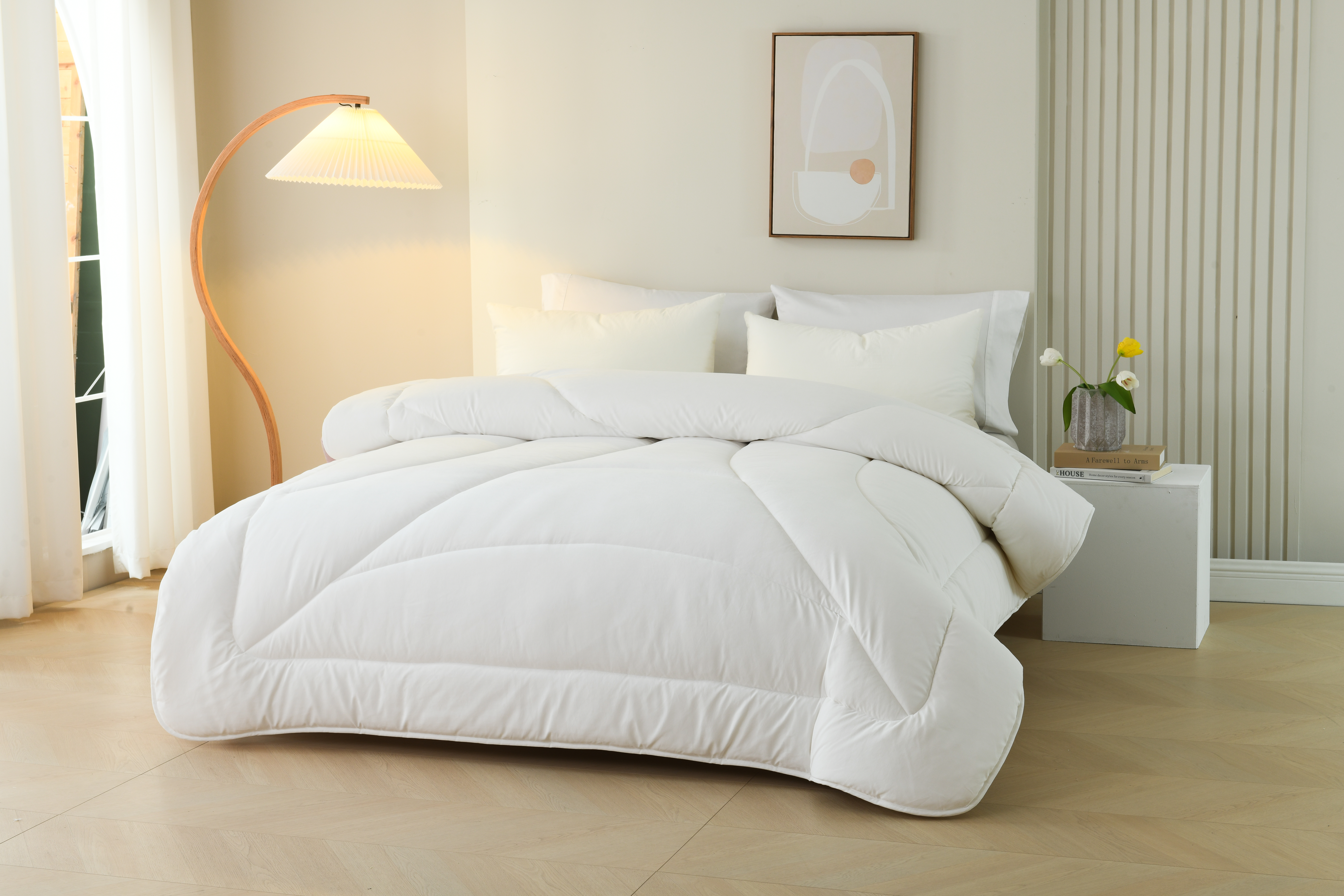 Quilts produced in high-quality factories