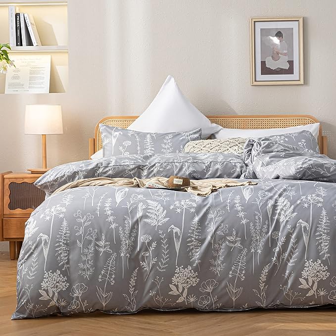 3PCS Comforter Set Floral Comforter Set