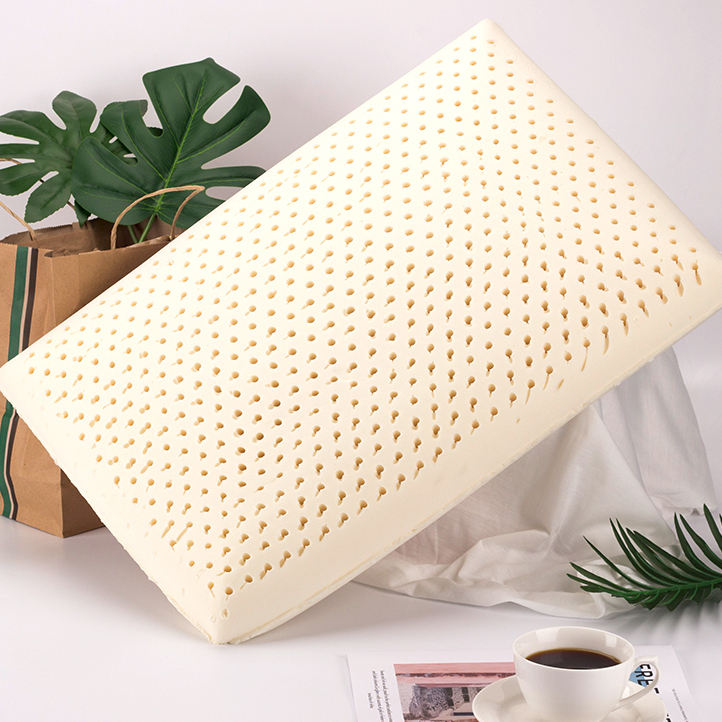Hot Sale Comfortable Standard 100 Natural Dunlop Latex Foam Rubber Pillow for Protect Your Health