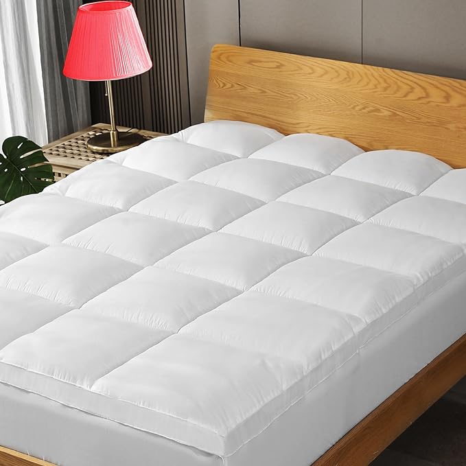Cheap Wholesale 100% Polyester Hollow Cotton Bed Mattress Topper