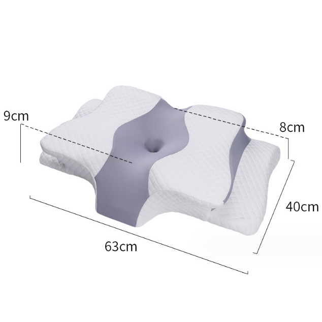 Adjustable No Smell Sleep Neck Pillows Pain Relief Ergonomic Shoulder Support Memory Foam Pillow